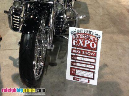 Motorcycle Expo Bike Show Sign