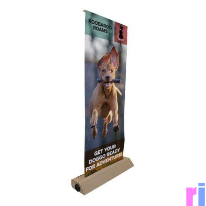 Eco-Lite Retractor Kit - cardboard and paper retractable banner display - recyclable